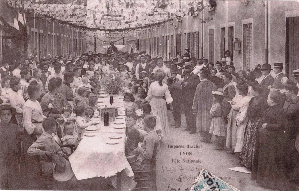 Repas républicain du 14 juillet 1906