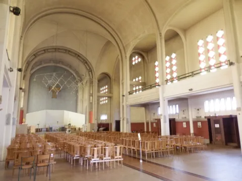 L'intérieur de l'église