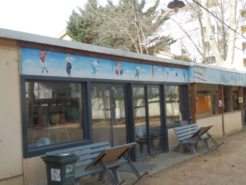 Le local du club des boulistes