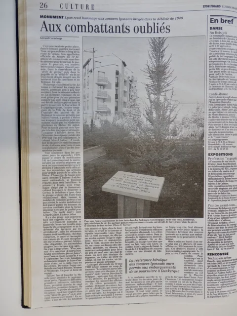 Article de Lyon-Figaro (6 mars 2000)