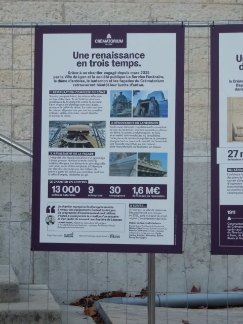 Affichage pendant les travaux de 2025-26 (2)