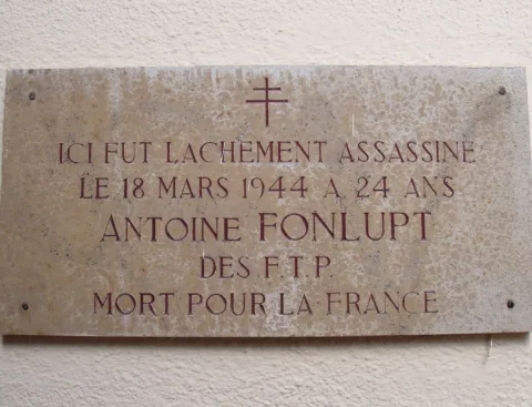 Photo de La rue Antoine-Fonlupt