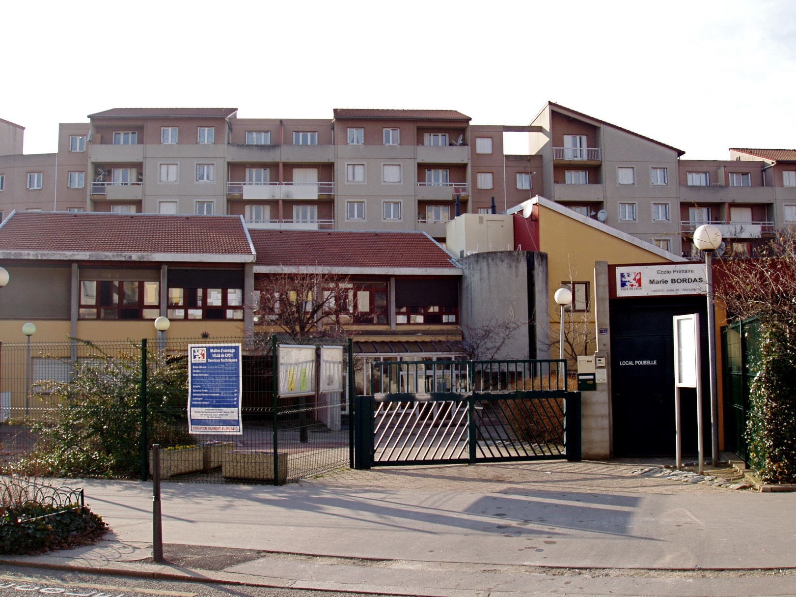 Ancienne école primaire Marie Bordas, détruite en 2011