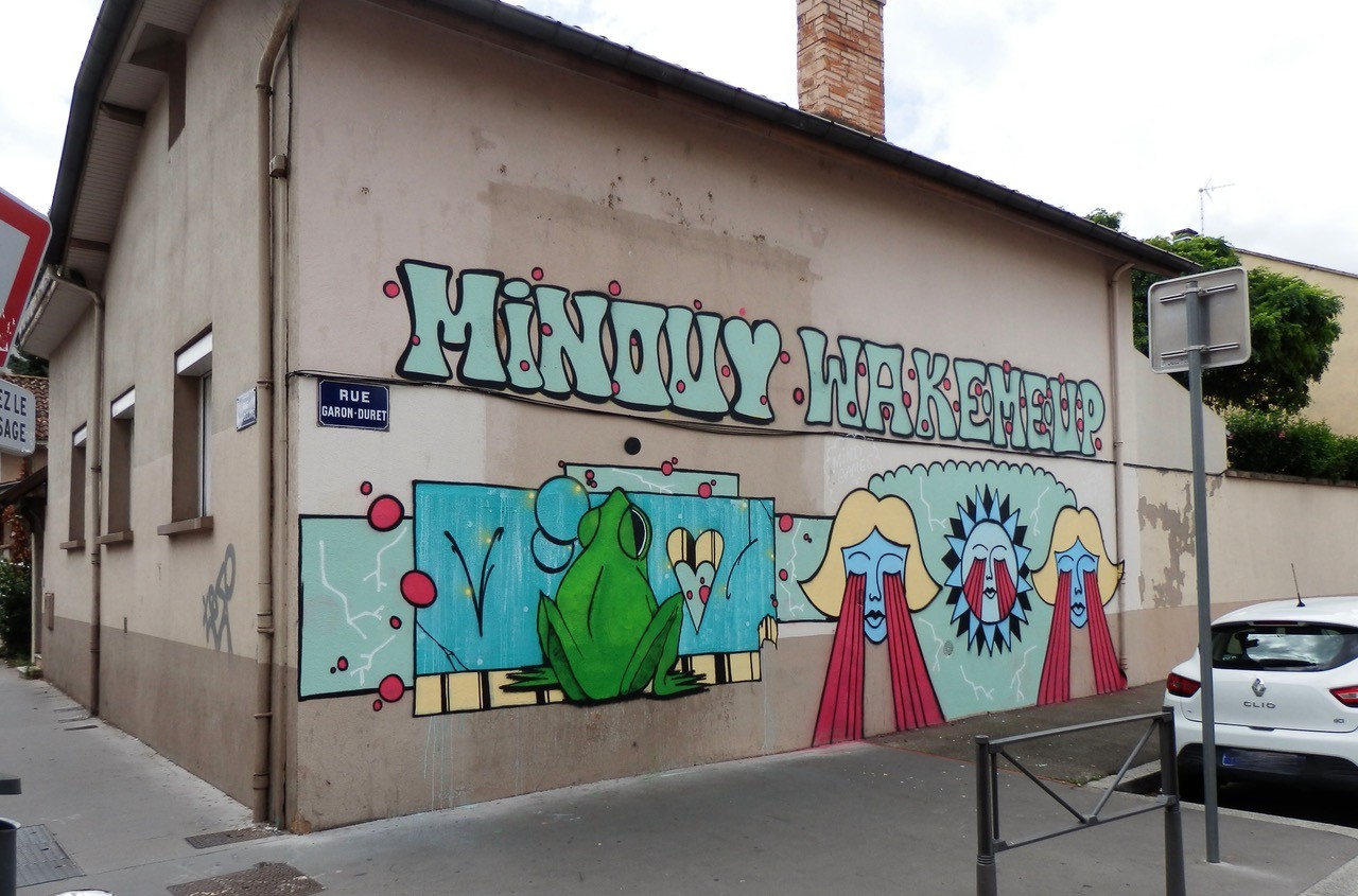 "Fresque" : angle rue Delore et rue Garon-Duret