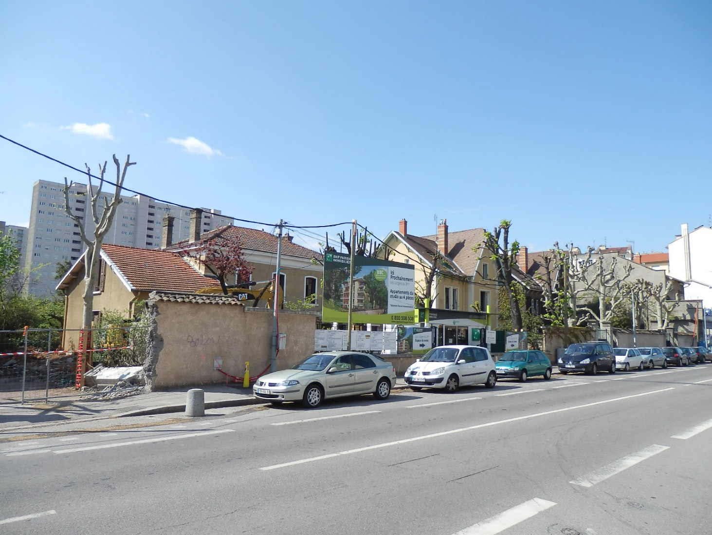 Déstruction des villas des docteurs - 2012