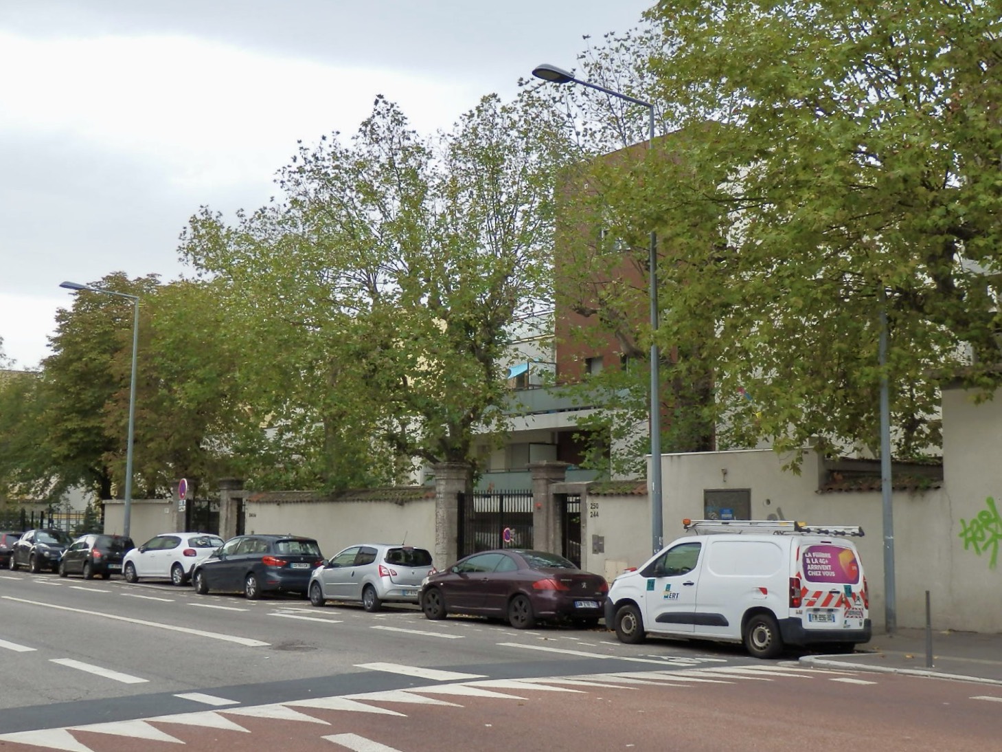 Octobre 2022 : A l'emplacement des villas des docteurs