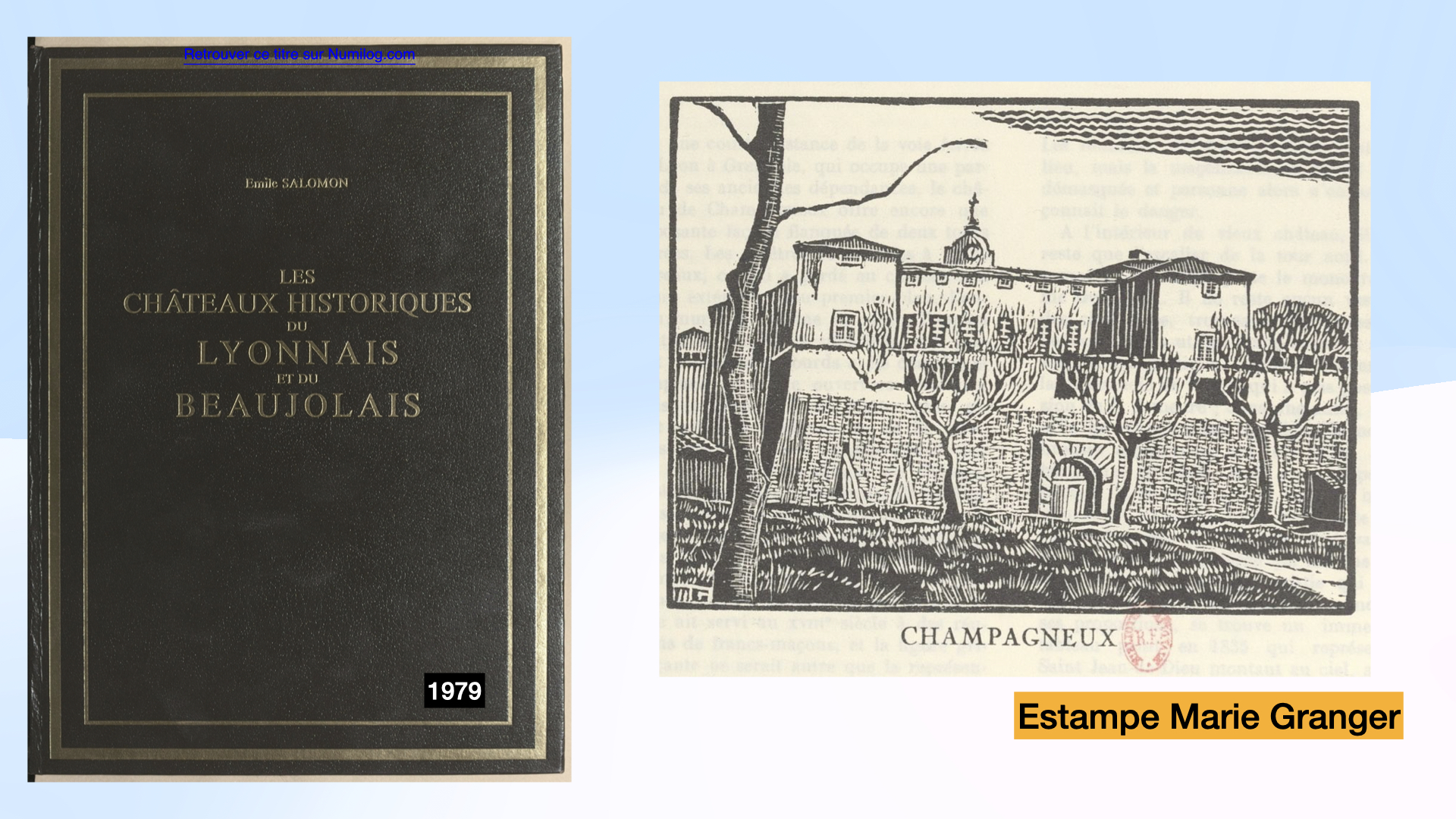 L'ancien château de Champagneux