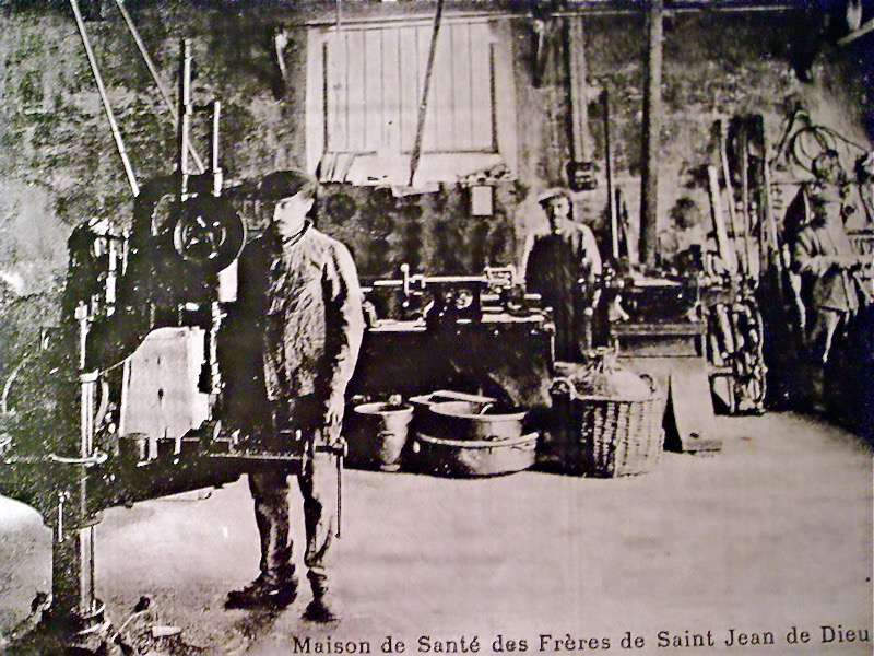 Un ancien atelier de l'hôpital (date ?)