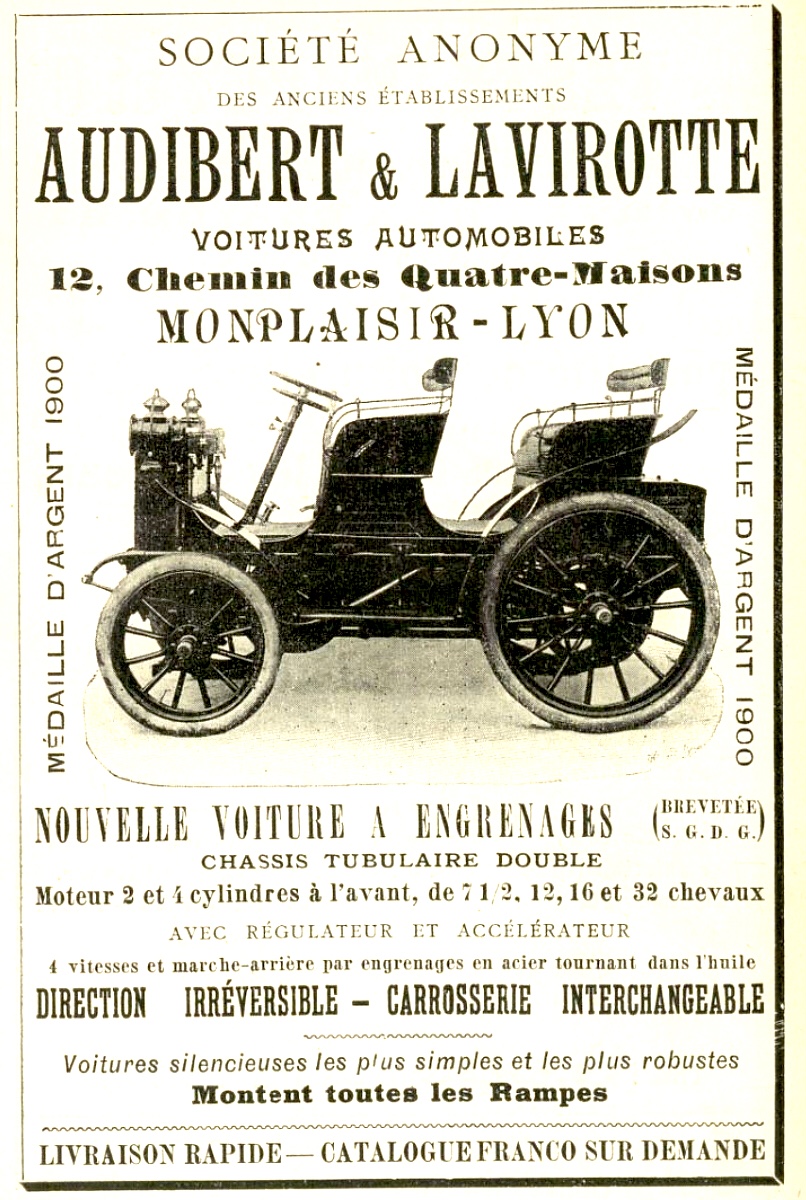 Affiche publicitaire 1900