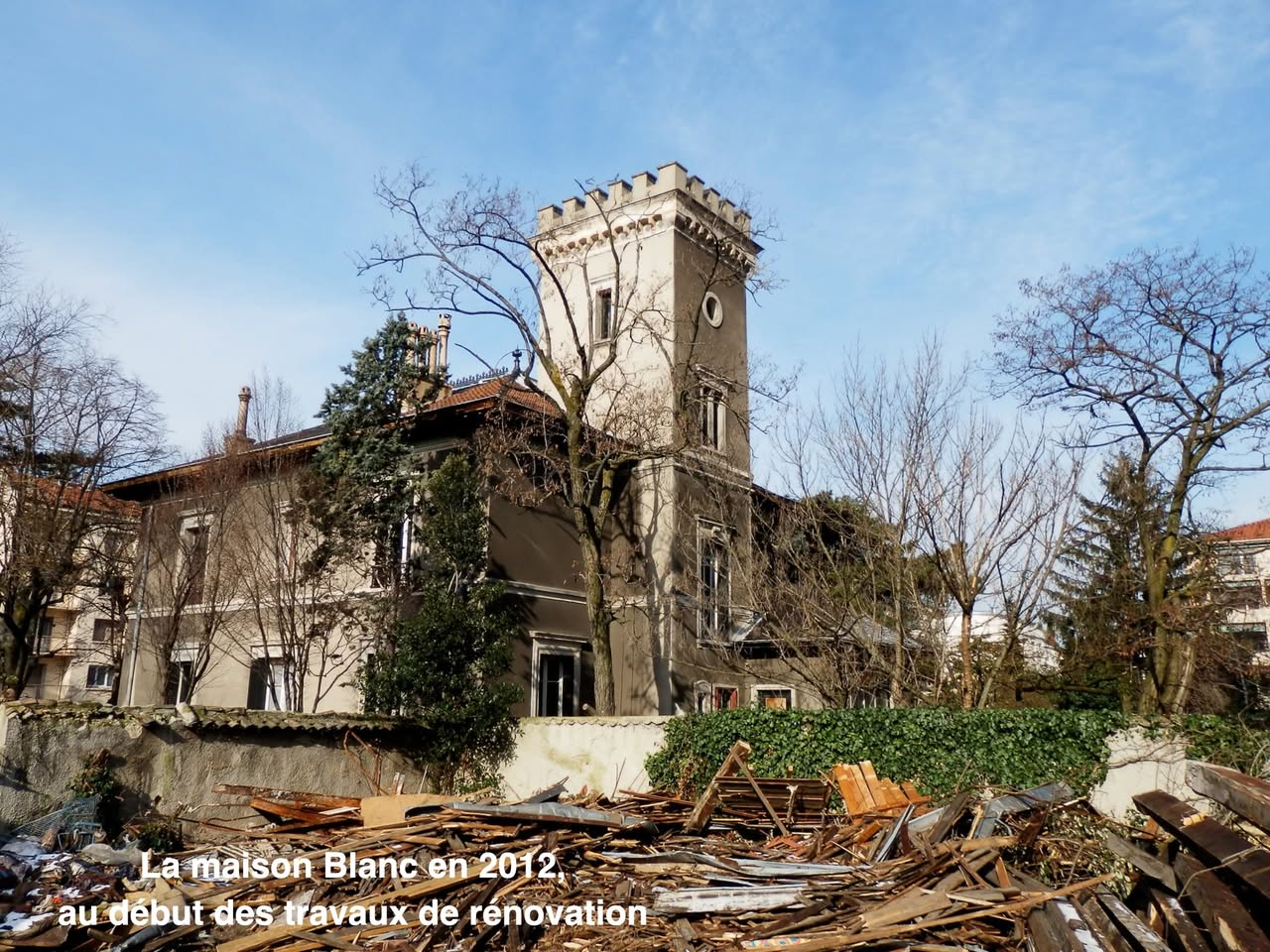 La Maison Blanc en 2012