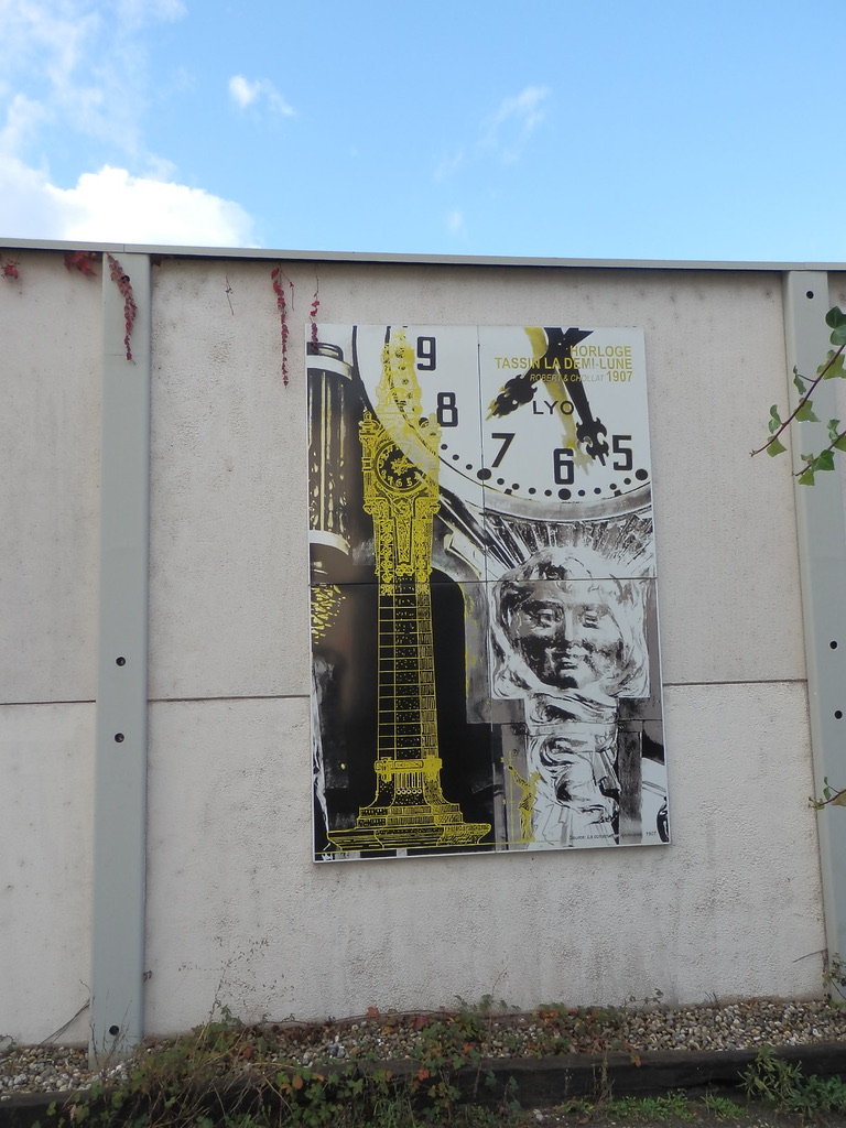 L'horloge de Tassin-la-Demi-Lune conçue par Auguste Chollat