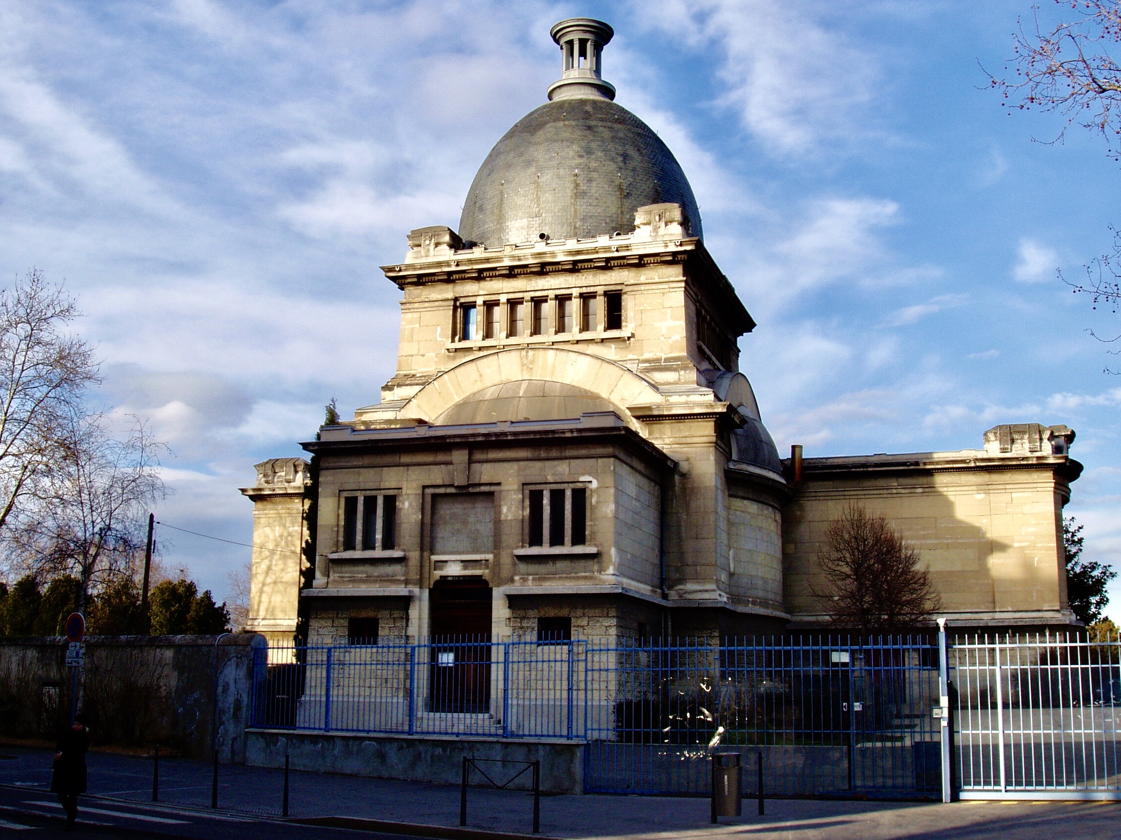 Le crématorium avant sa rénovation