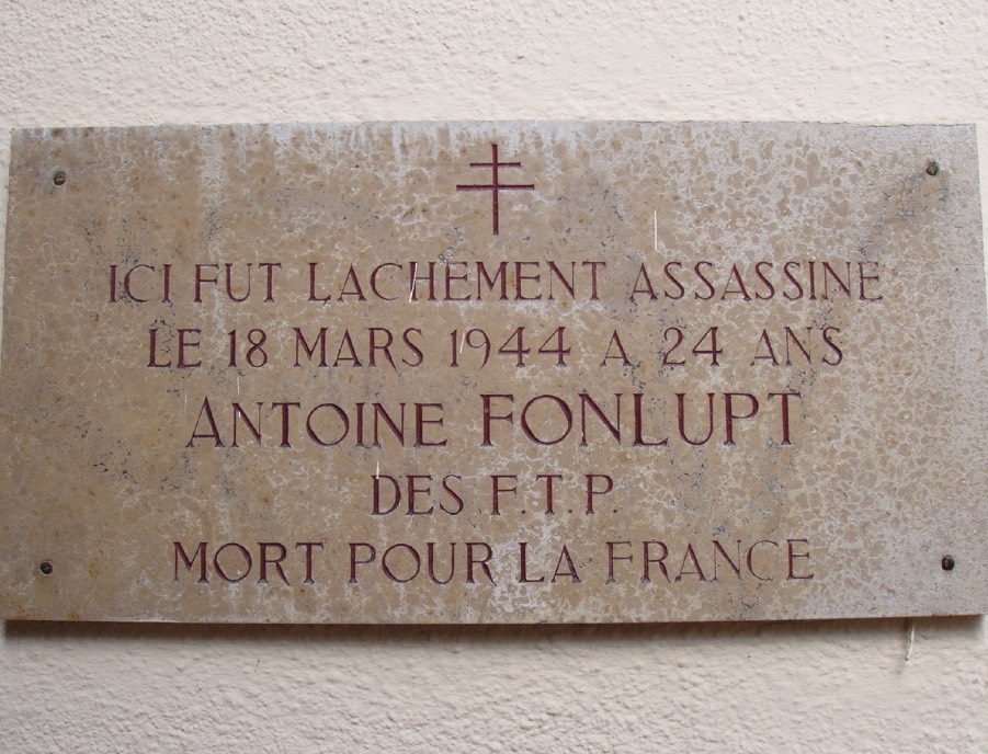 Photo de La rue Antoine-Fonlupt